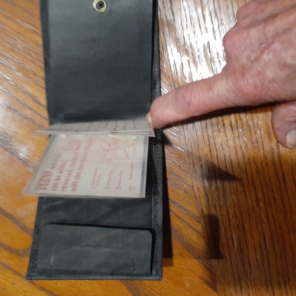 NIB Rico men's leather bi-fold wallet. Marbled Deer scene buck doe wildlife - Picture 3 of 8